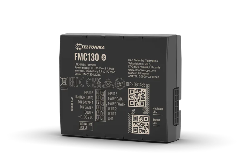 Teltonika FMC130 — Compact Cat-1 tracker