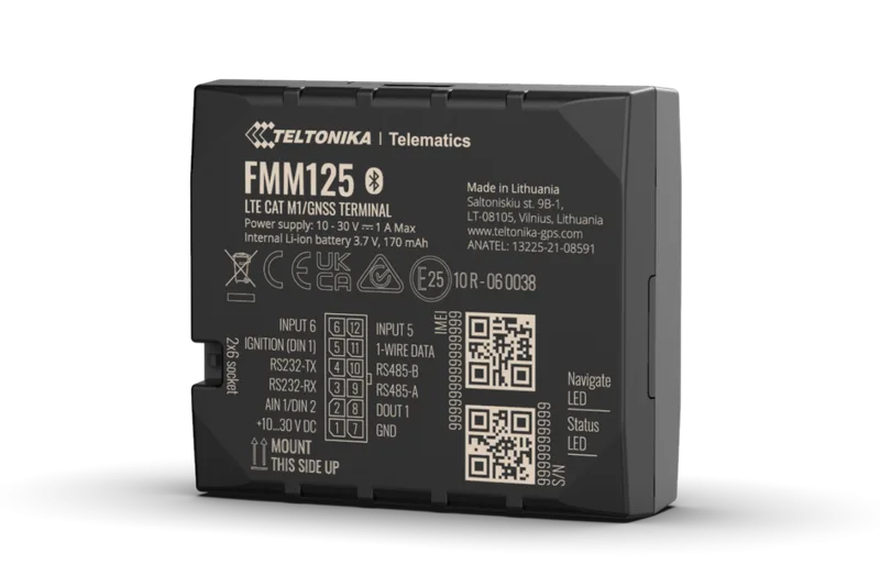 Teltonika FMM125 — Cat-M1 with CAN & full I/O