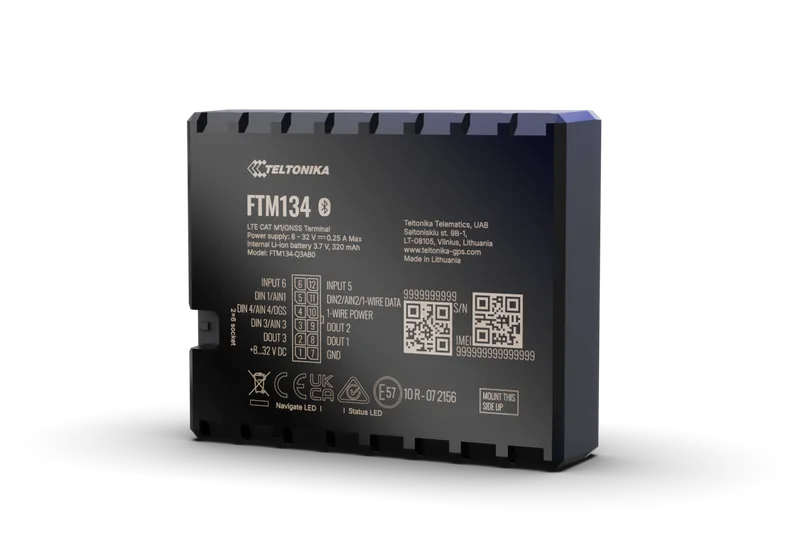 Teltonika FTM134 — Marine-grade sealed tracker